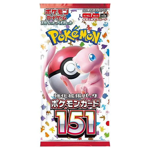 Japanese 151 Booster Pack