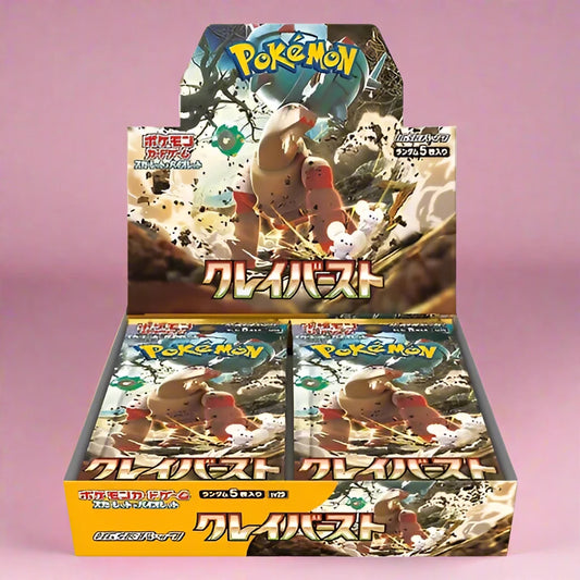 Pokemon Clay Burst Booster Box Japanese SV2d