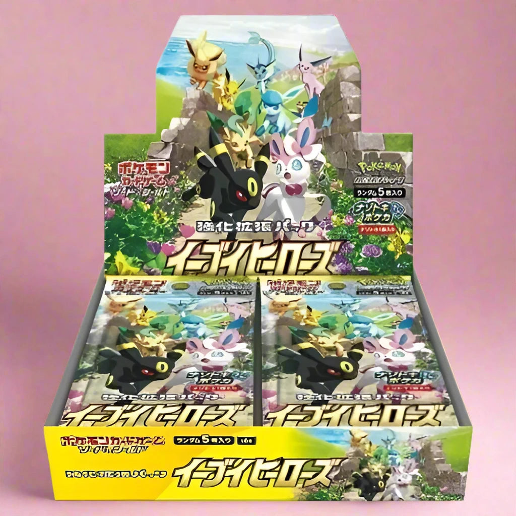 Pokemon Eevee Heroes Booster Box Japanese